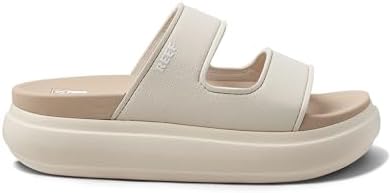 REEF Cushion Bondi 2 Bar Women's Slide Sandal, Lightweight and Supportive Footbed, Water Friendly Vintage-oasis