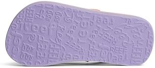 REEF Girls ToddlerLittle Kid Ahi Beach Flip Flop, Soft Cushion Footbed, Water Friendly Peachy Oasis