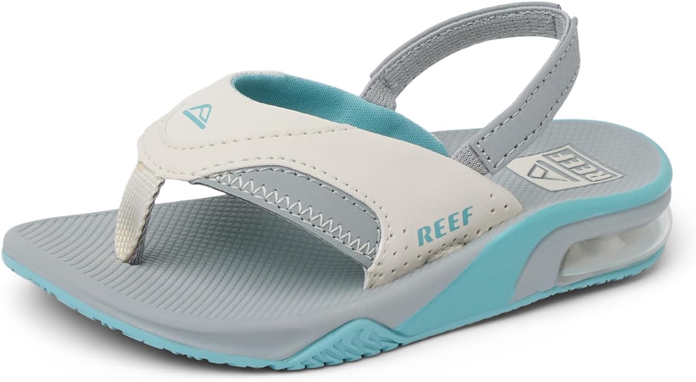 Reef Kids Little Fanning (little Kid) TanGreyBlue