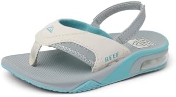 Reef Kids Little Fanning (little Kid) TanGreyBlue