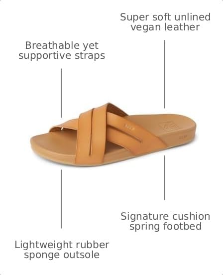 REEF Womens Sandals, Cushion Spring Bloom Natural