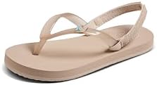 Reef Girls' Little Charming Backstrap Flip Flop Sandals Oasis