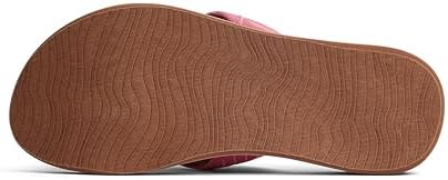 REEF Women's Sandals Spring Woven Flip Flops Strawberry Pink