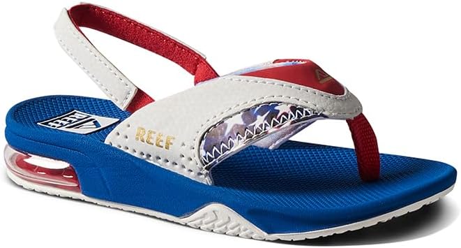Reef Kids Little Fanning (little Kid) Red White and Blue