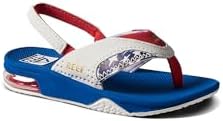 Reef Kids Little Fanning (little Kid) Red White and Blue