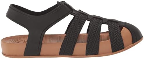 REEF Kids' Water Beachy Fisherman Sandals BlackTan