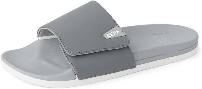 REEF Men's Cushion Phantom Slide GreyWhite