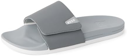 REEF Men's Cushion Phantom Slide GreyWhite