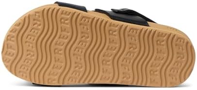 REEF Girls ToddlerLittle Kids Cushion Vista Sandal BlackTan
