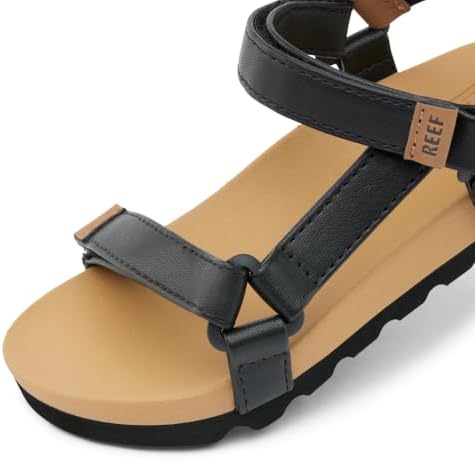 REEF Girls' Little Rem Hi BlackTan