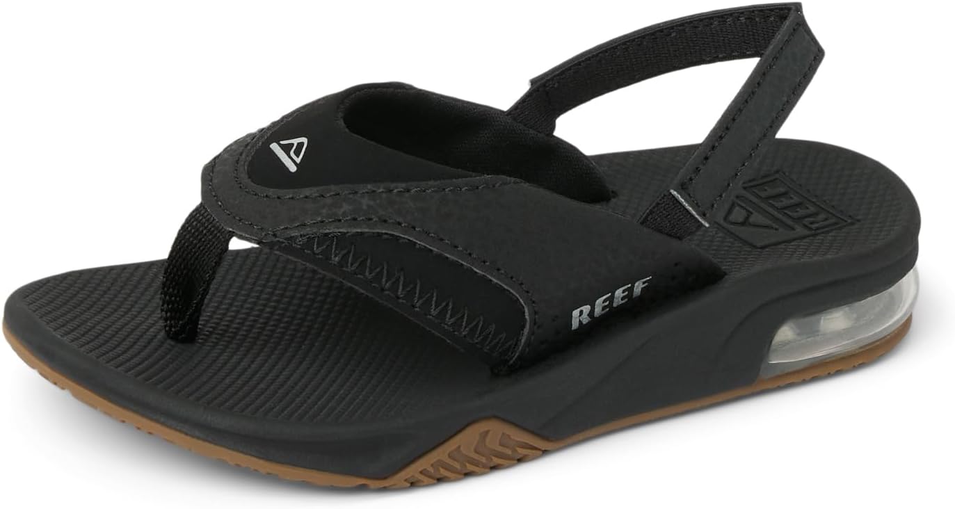 Reef Kids Little Fanning (little Kid) BlackSilver