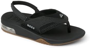 Reef Kids Little Fanning (little Kid) BlackSilver