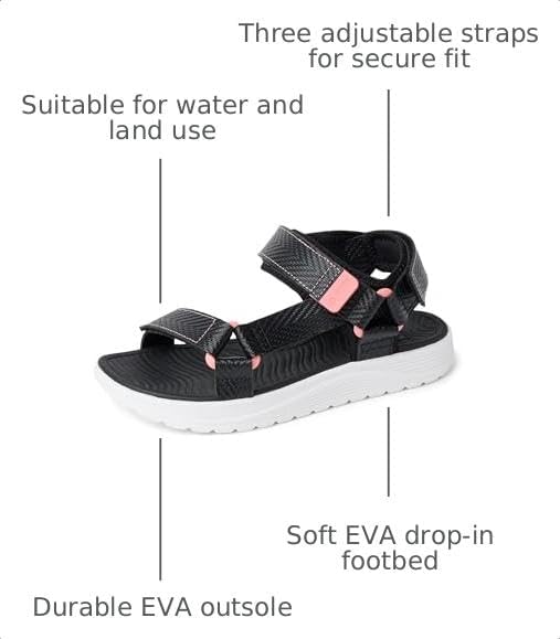 REEF Kids' Shoremazing BlackPink