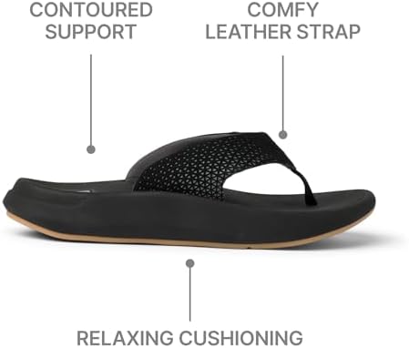 REEF Men's Sandals Rover + Black