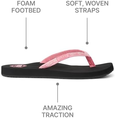 REEF Womens Sandals, Ginger BlackPink
