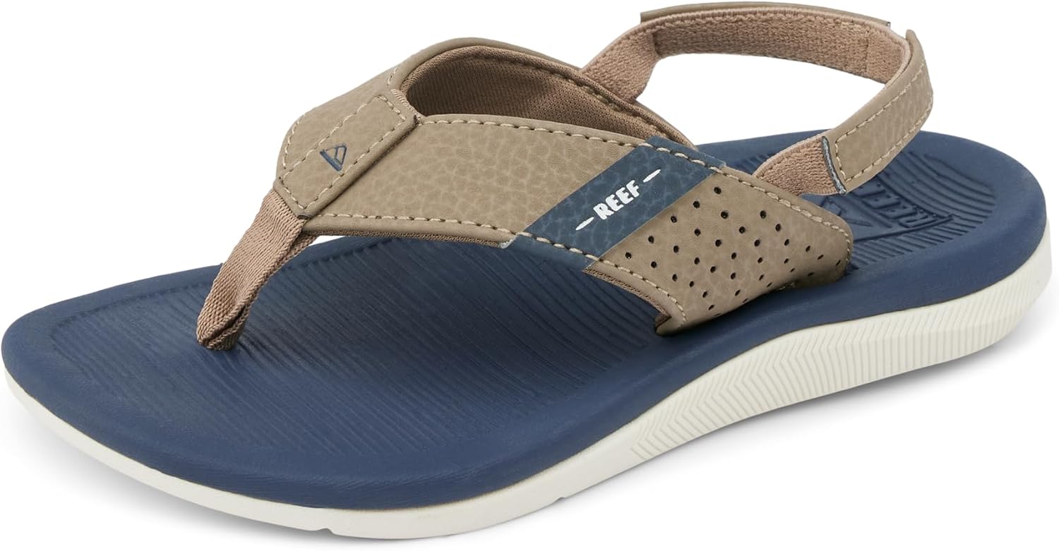 Reef Kids Santa Ana (Little Kid) - delete NavyKhaki