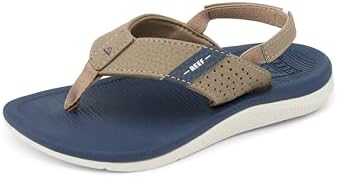 Reef Kids Santa Ana (Little Kid) - delete NavyKhaki