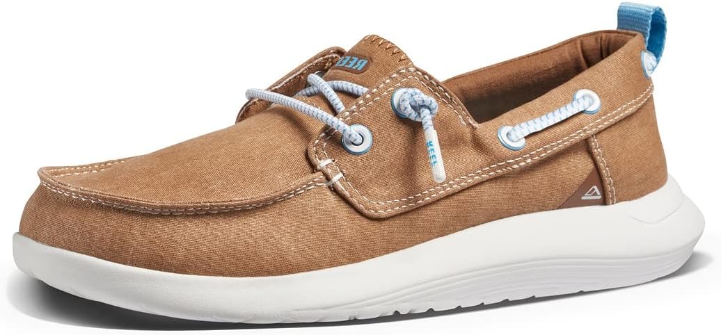 REEF Men's Swellsole Pier Boat Shoes Brown