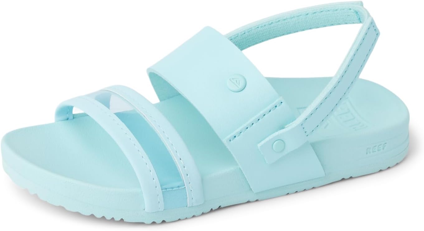 REEF Girls ToddlerLittle Kids Cushion Vista Sandal Jelly Blue