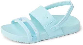 REEF Girls ToddlerLittle Kids Cushion Vista Sandal Jelly Blue