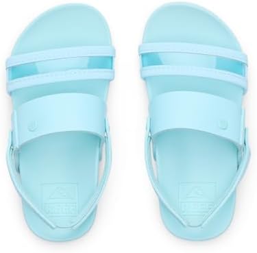 REEF Girls ToddlerLittle Kids Cushion Vista Sandal Jelly Blue