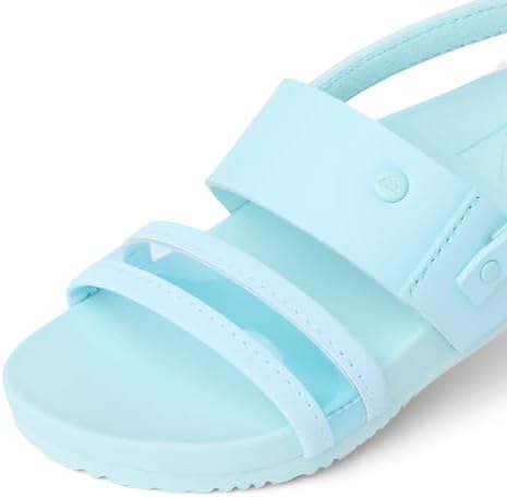 REEF Girls ToddlerLittle Kids Cushion Vista Sandal Jelly Blue