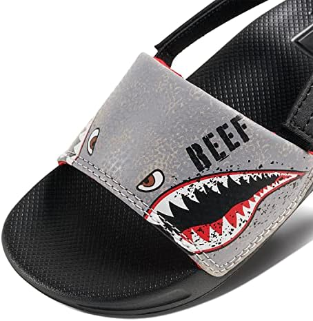Reef Kids Little One Slide (InfantToddlerLittle Kid) Flying Sharks23