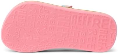 REEF Girls ToddlerLittle Kid Ahi Beach Flip Flop, Soft Cushion Footbed, Water Friendly Baja Pink