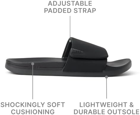 REEF Men's Cushion Phantom Slide Black