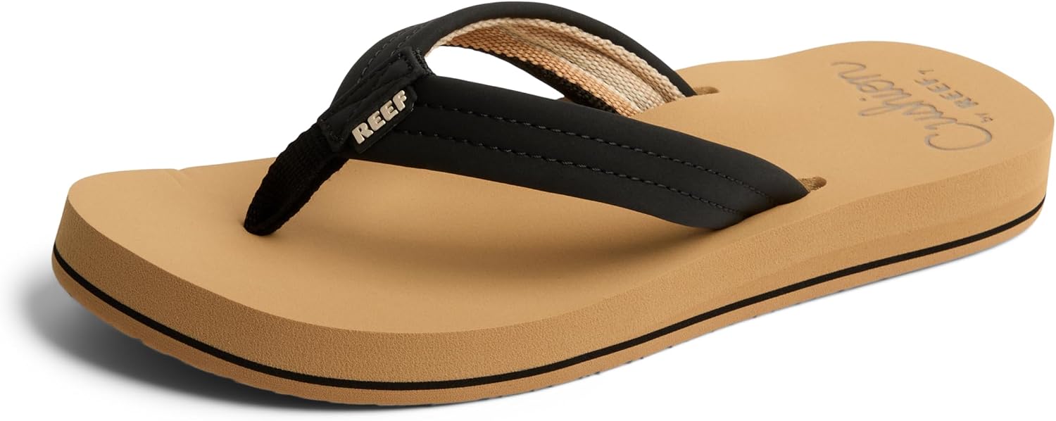 REEF Womens Sandals, Reef Cushion Breeze BlackTan