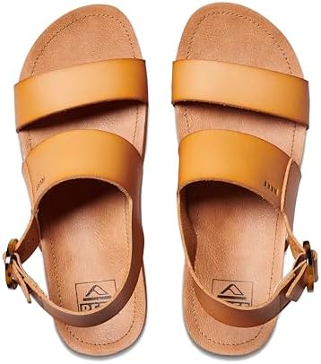 REEF Women's Vista Hi Buckle Platform Sandal Natural