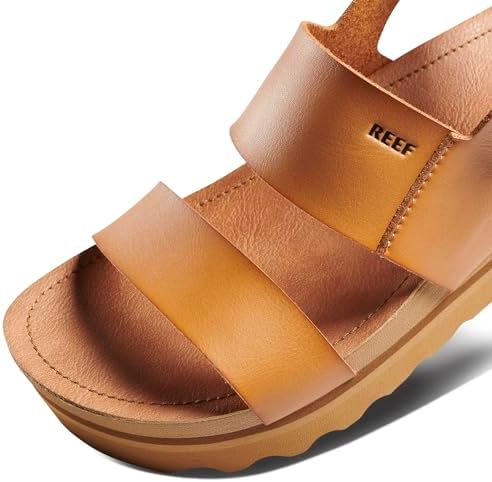 REEF Women's Vista Hi Buckle Platform Sandal Natural
