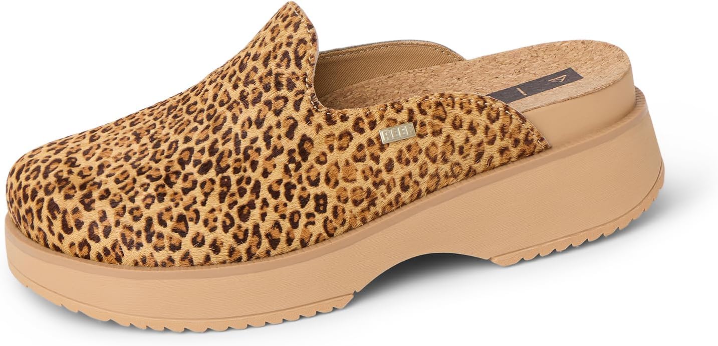 REEF Women's Shoes, Vista Skye Leopard