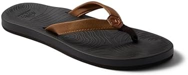 REEF Women's Zen Love Flip Flops BrownTobacco