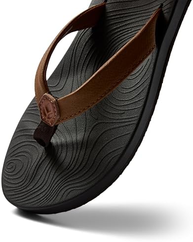 REEF Women's Zen Love Flip Flops BrownTobacco