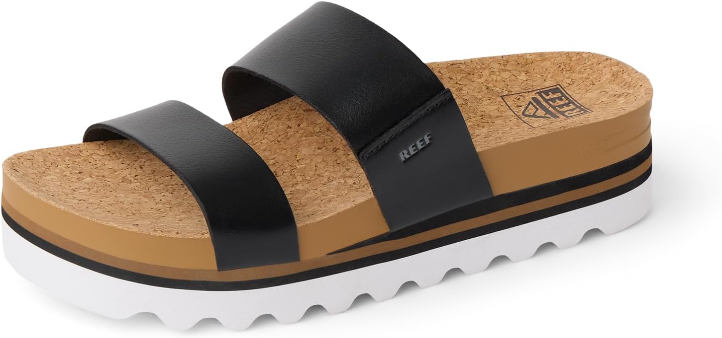 REEF Women's Sandals, Cushion Vista Hi Black