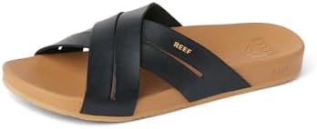 REEF Womens Sandals, Cushion Spring Bloom BlackTan