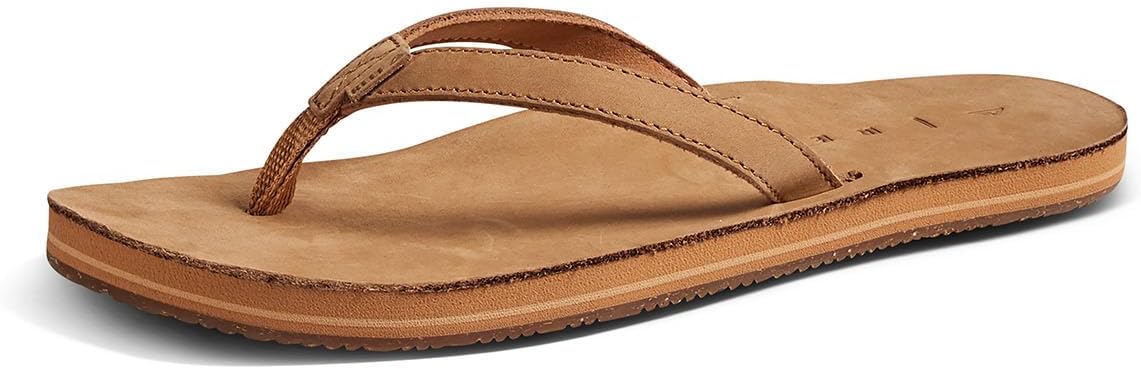 REEF Women's Solana Leather Sandals Tan