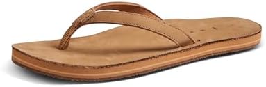 REEF Women's Solana Leather Sandals Tan