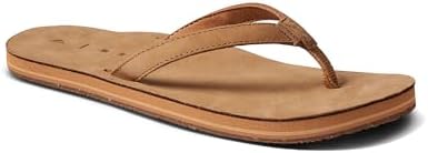 REEF Women's Solana Leather Sandals Tan