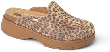 REEF Women's Shoes, Vista Skye Leopard Suede