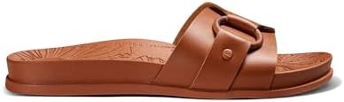 REEF Women's Cushion Soho Cruz Slides Cocoa