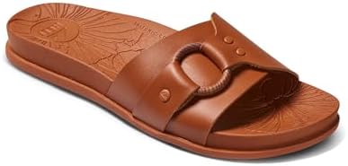 REEF Women's Cushion Soho Cruz Slides Cocoa