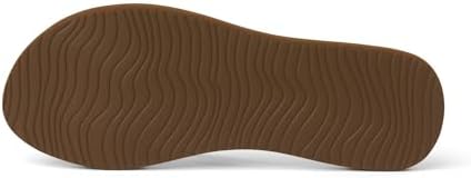 REEF Womens Bliss Nights Flip Flop Chocolate Stripe