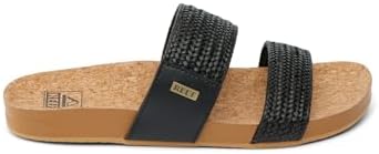 REEF Women's Sandals, Vista Braid II BlackTan
