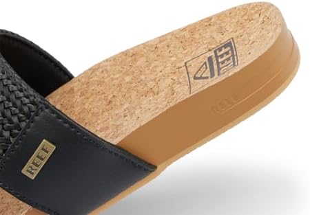 REEF Women's Sandals, Vista Braid II BlackTan