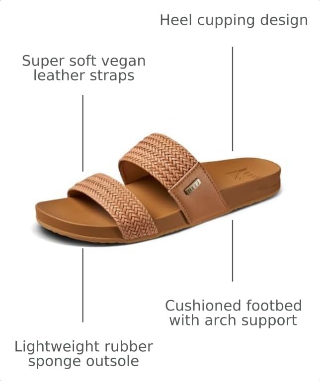 REEF Women's Sandals, Vista Braid II Natural