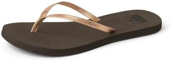 REEF Womens Bliss Nights Flip Flop Rose Gold