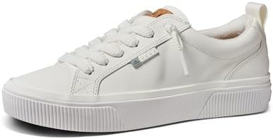 REEF Women's Lay Day Dawn Leather Shoes White Leather