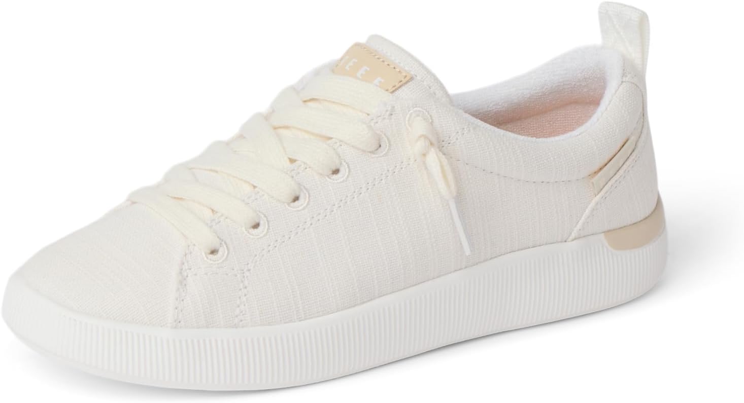 REEF Women's Shoes, Neptune Alana White Textile